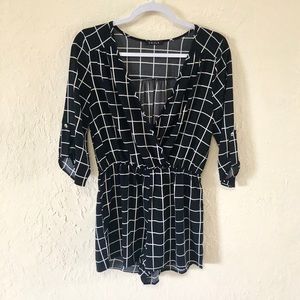 Women’s Black Romper